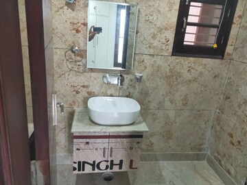 Bathroom in 3 BHK Builder Floor at Sushant Lok 2, Sector 57 – for Rent