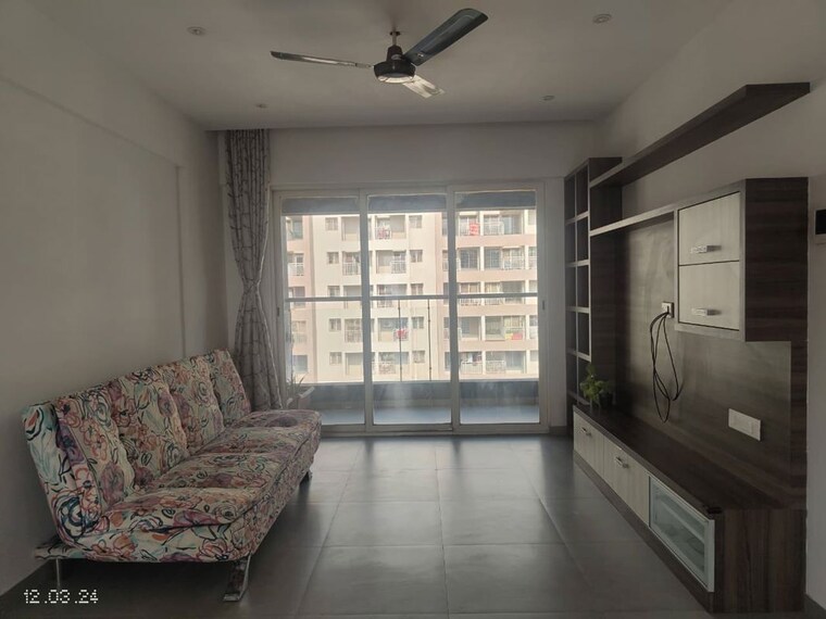 Living Room, florida-river-bank 2 Bedroom 636 Sq.Ft. Apartment In Mundhwa Pune 9689330