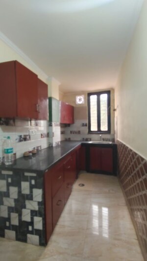 Kitchen in 2 BHK Builder Floor at Palam Vihar – for Rent