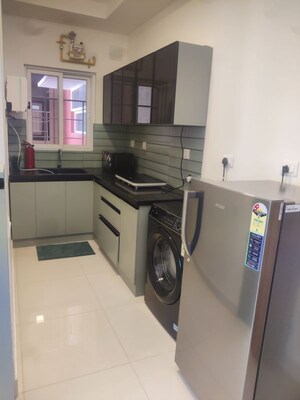 Kitchen in 1.5 BHK Apartment at Brigade El Dorado Jasper And Iridium, Bagaluru – for Rent