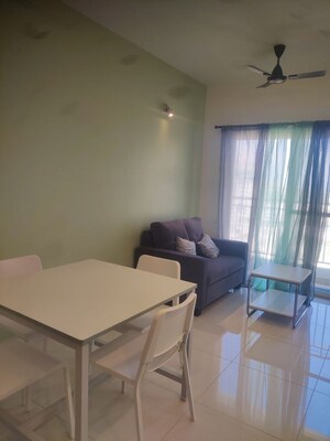 Living Room in 1.5 BHK Apartment at Brigade El Dorado Jasper And Iridium, Bagaluru – for Rent