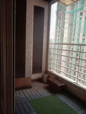Balcony in 2 BHK Apartment at Bhakti Park Anand Nagar, Anand Nagar – for Rent