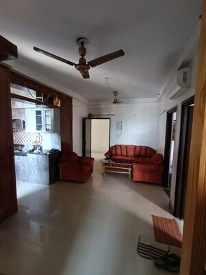 Living Room in 3 BHK Builder Floor at West Patel Nagar – for Rent