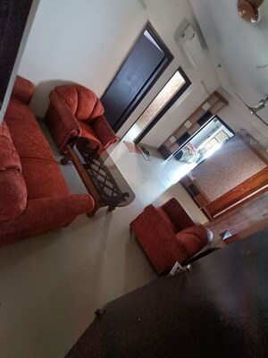 Living Room in 3 BHK Builder Floor at West Patel Nagar – for Rent