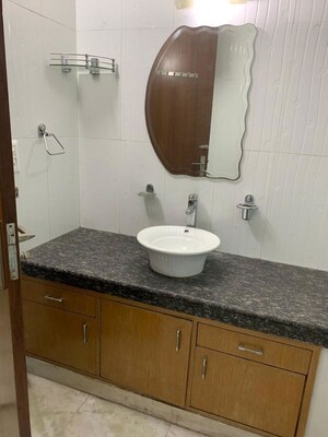 Bathroom in 3 BHK Builder Floor at Kohli One Malibu Town Plot, Sector 47 – for Rent
