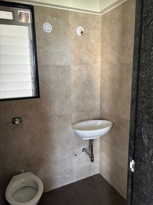 Bathroom in 1.5 BHK Apartment at Rosa Gardenia, Ghodbunder Road – for Rent