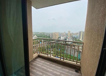 Balcony in 1.5 BHK Apartment at Rosa Gardenia, Ghodbunder Road – for Rent