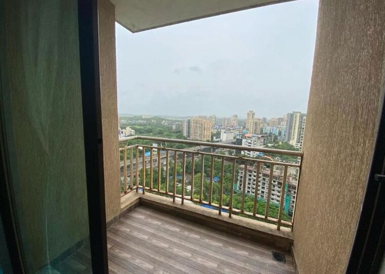 Balcony, rosa-gardenia 1.5 Bedroom 550 Sq.Ft. Apartment In Ghodbunder Road Thane 9694075