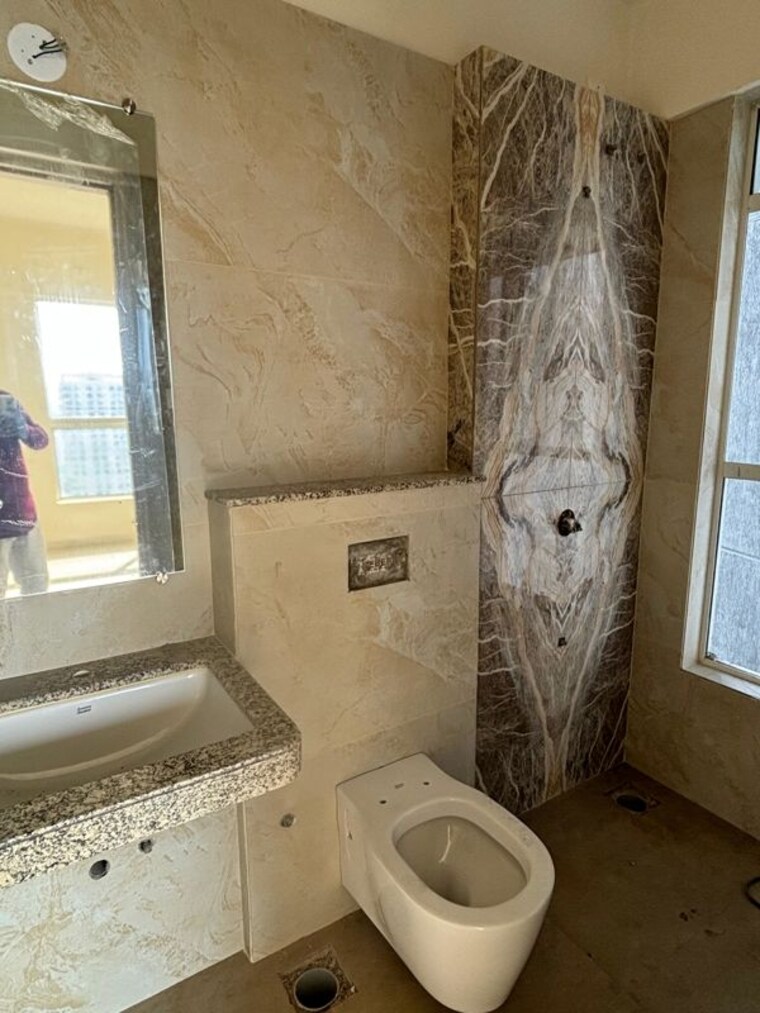 Bathroom, wadhwa-atmosphere-o2 2 Bedroom 575 Sq.Ft. Apartment In Mulund West Mumbai 9694525