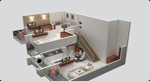 Furnished Amenities in 3 BHK Apartment at Mantra Mesmer, Keshav Nagar – for Rent