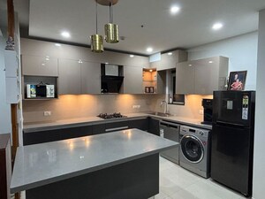 Kitchen in 5 BHK Apartment at Emaar The Vilas, Sector 25 – for Rent