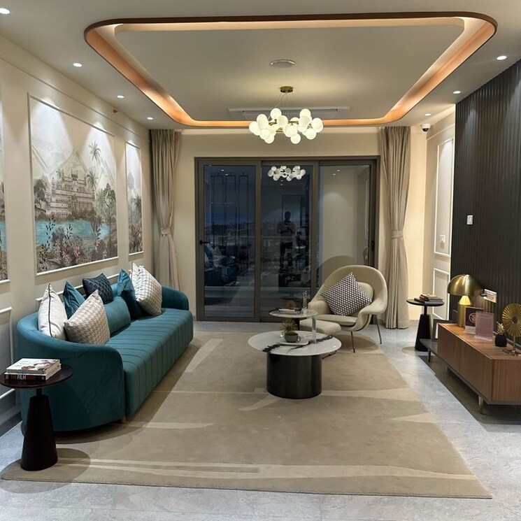 Living Room, dlf-independent-floors 5 Bedroom 4518 Sq.Ft. Apartment In Dlf City Phase 3 Gurgaon 9695880