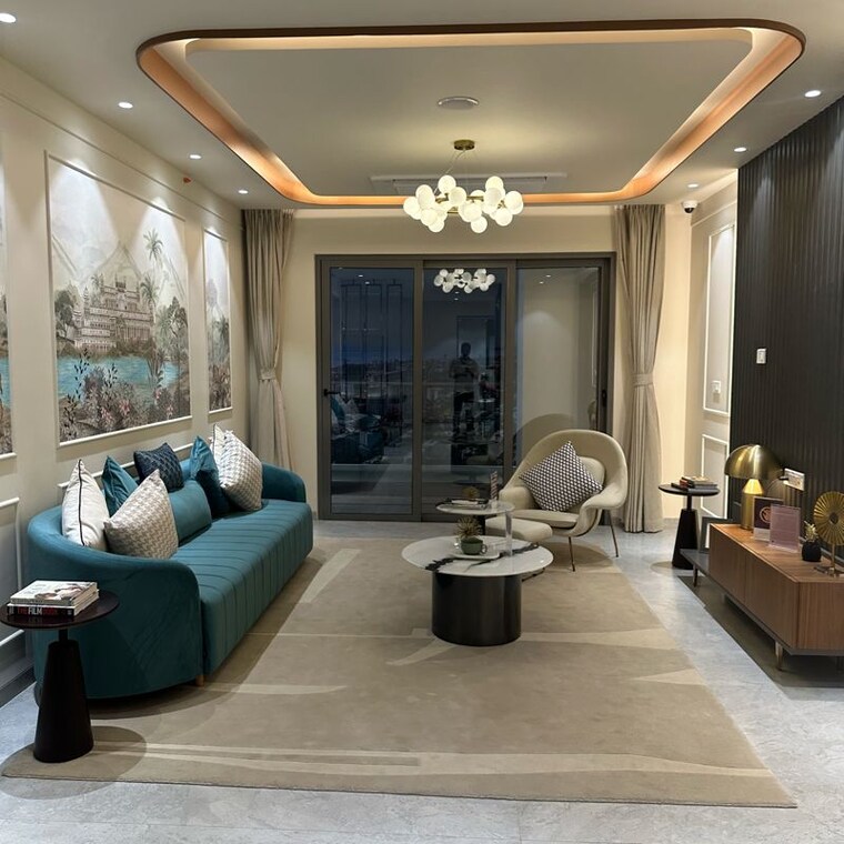 Living Room, dlf-independent-floors 5 Bedroom 4518 Sq.Ft. Apartment In Dlf City Phase 3 Gurgaon 9695880