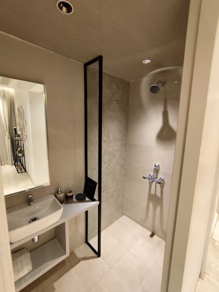 Bathroom, dosti-greater-thane 1 Bedroom 385 Sq.Ft. Apartment In Kalher Thane 9696135