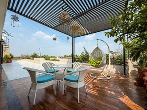 Balcony in 1 BHK Builder Floor at Greater Kailash I – for Rent