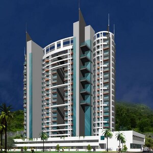 3 BHK Apartment – Exterior View View at Hills Residency, Kharghar - for Sale