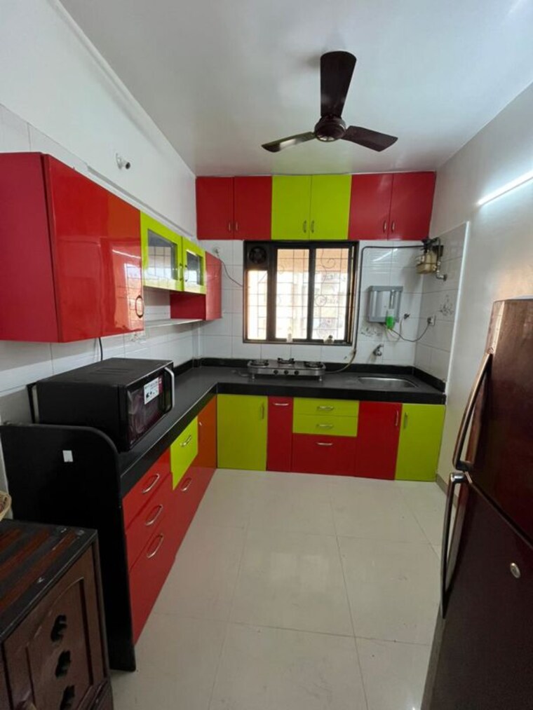 Kitchen, karve-putala 2 Bedroom 1024 Sq.Ft. Apartment In Kothrud Pune 9696794