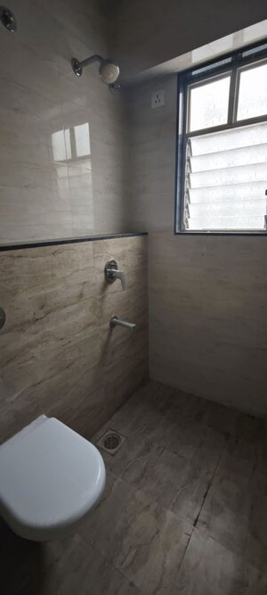 Bathroom in 3 BHK Penthouse at Manoj Apartment, Aundh – for Sale