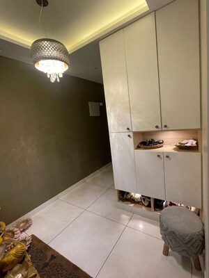 Bathroom in 3.5 BHK Apartment at Prestige Lakeside Habitat, Varthur – for Rent