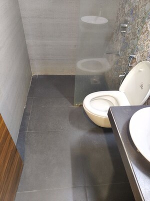 Bathroom in 2 BHK Apartment at Metro The Palms, Nerul – for Rent