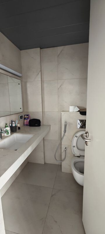 Bathroom in 4 BHK Apartment at Kasturi Epitome, Wakad – for Sale