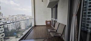 Balcony in 4 BHK Apartment at Kasturi Epitome, Wakad – for Sale