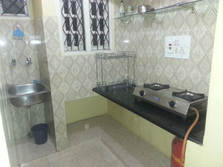 Kitchen, ganga nagar 1 Bedroom 746 Sq.Ft. Independent House In Ganga Nagar Bangalore 9697218