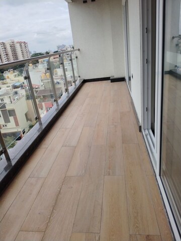 Balcony in 3 BHK Apartment at Epitome Elan, Jp Nagar Phase 8 – for Rent