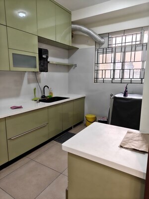 Kitchen in 3 BHK Apartment at Prestige Royale Gardens, Gantiganahalli – for Rent