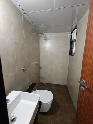 Bathroom in 3 BHK Apartment at Kharadi – for Rent