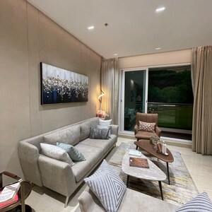 Living Room in 2 BHK Apartment at Powai – for Sale