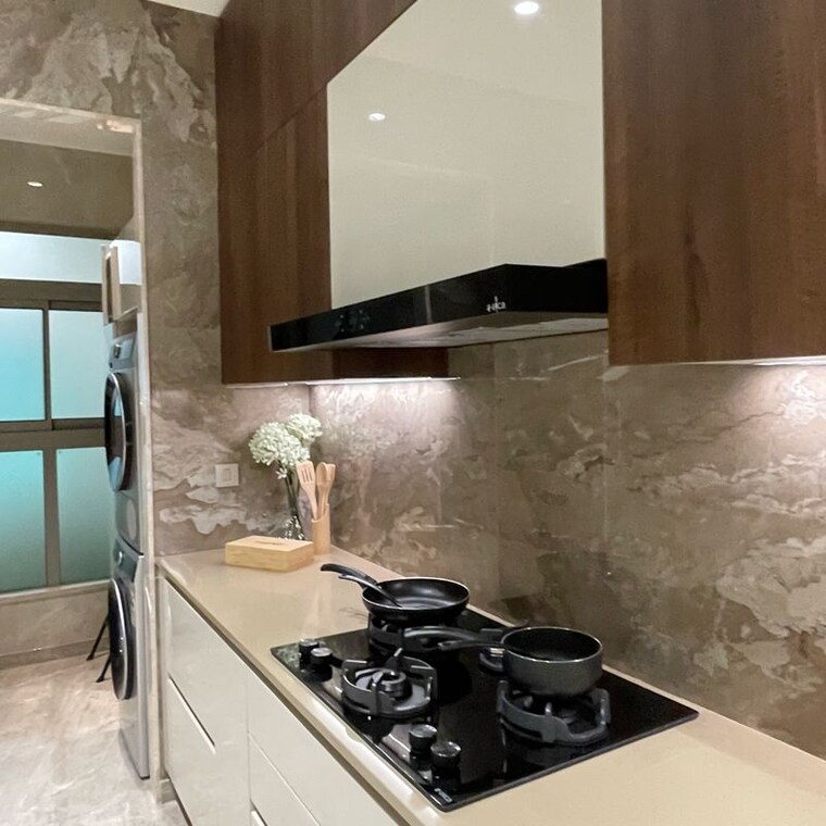 Kitchen, powai 3 Bedroom 1103 Sq.Ft. Apartment In Powai Mumbai 9364105