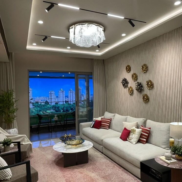 Living Room, powai 3 Bedroom 1103 Sq.Ft. Apartment In Powai Mumbai 9364105