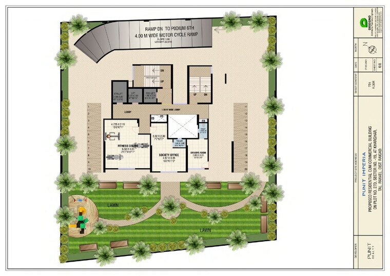 Master Plan, punit-imperia 3 Bedroom 1068 Sq.Ft. Apartment In Kharghar Sector 19 Navi Mumbai 9484965