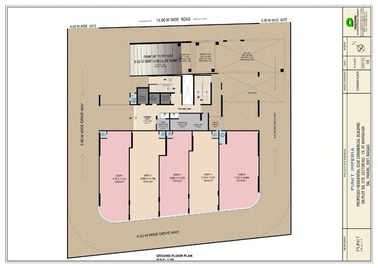 Floor Plan, punit-imperia 2 Bedroom 709 Sq.Ft. Apartment In Kharghar Sector 19 Navi Mumbai 9484882