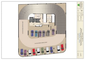 Floor Plan in 2 BHK Apartment at Punit Imperia, Kharghar Sector 19 – for Sale