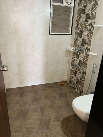 Bathroom in 2 BHK Apartment at Shree Bal Kapil Akhila, Baner – for Rent
