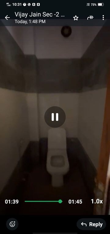 Bathroom in 3 BHK Builder Floor at Vasundhara Sector 2b – for Sale