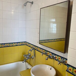 Bathroom in 3 BHK Apartment at Worli – for Rent