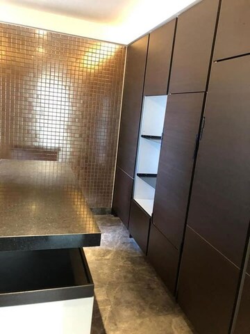 Kitchen in 4 BHK Apartment at Lodha Trump Tower, Worli – for Rent