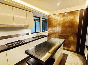 Living Room in 4 BHK Apartment at Lodha Trump Tower, Worli – for Rent