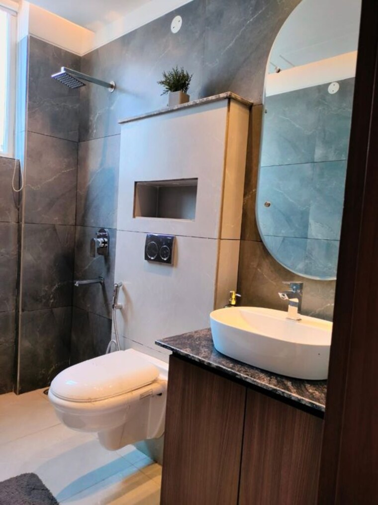 Bathroom, dhakoli 4 Bedroom 2281 Sq.Ft. Apartment In Dhakoli Zirakpur 9698391