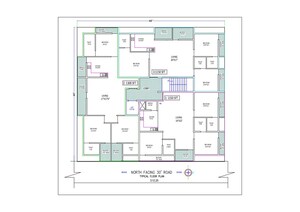 Floor Plan in 2 BHK Apartment at Horamavu – for Sale