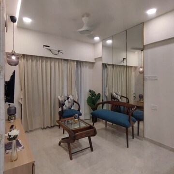 Living Room in 1 BHK Apartment at Jogeshwari East – for Sale