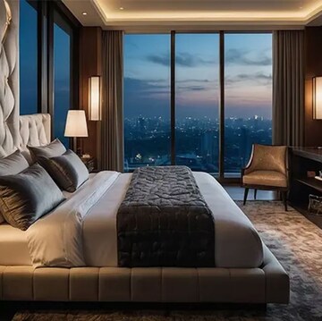 Bedroom in 3 BHK Apartment at Juhu – for Sale