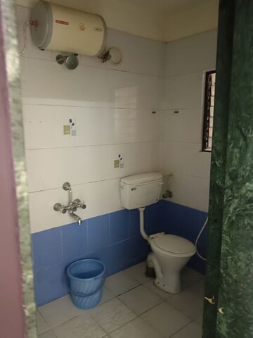 Bathroom in 2 BHK Apartment at Tirupati Campus, Tingre Nagar – for Rent