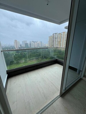 Balcony in 2 BHK Apartment at Narang Rozanne by Courtyard, Pokhran Road No Two – for Rent