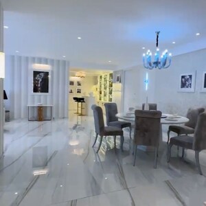 Living Room in 3 BHK Apartment at Juhu – for Sale