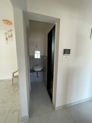 Bathroom in 2 BHK Apartment at D And T Mountain View CHS, Senapati Bapat Road – for Rent