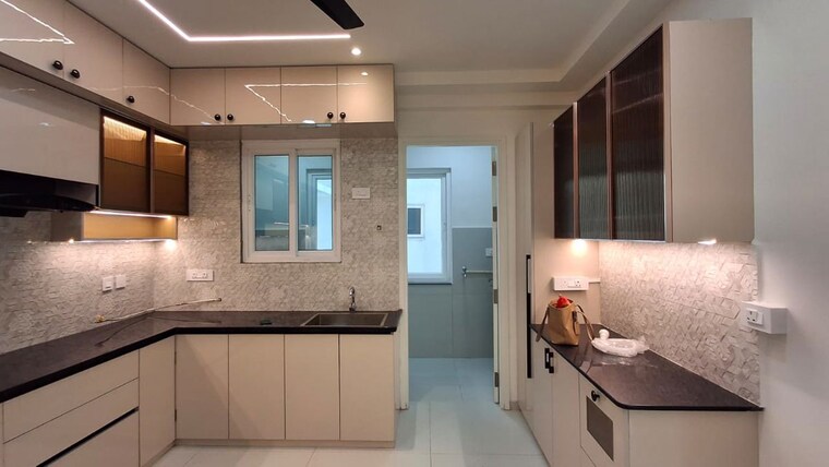 Kitchen, jayabheri-the-nirvana 3 Bedroom 2225 Sq.Ft. Apartment In Gopanpally Hyderabad 9699635
